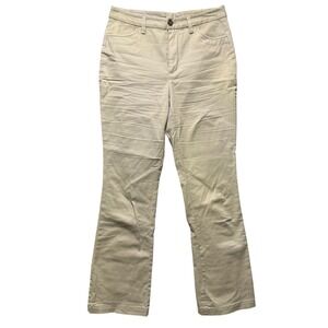OLD NAVY High Rise‎ Boot Cut Stretch Khaki Pants Womens Size 8 Chino Preppy